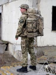 Гидратор можно закрепить на MOLLE интерфейс любого снаряжения